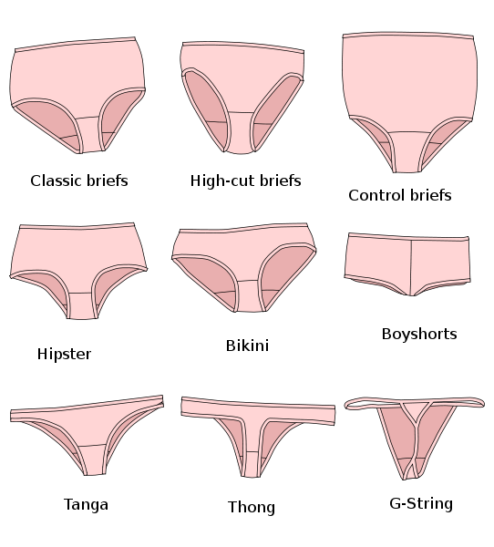 Types Of Womens Panties 93
